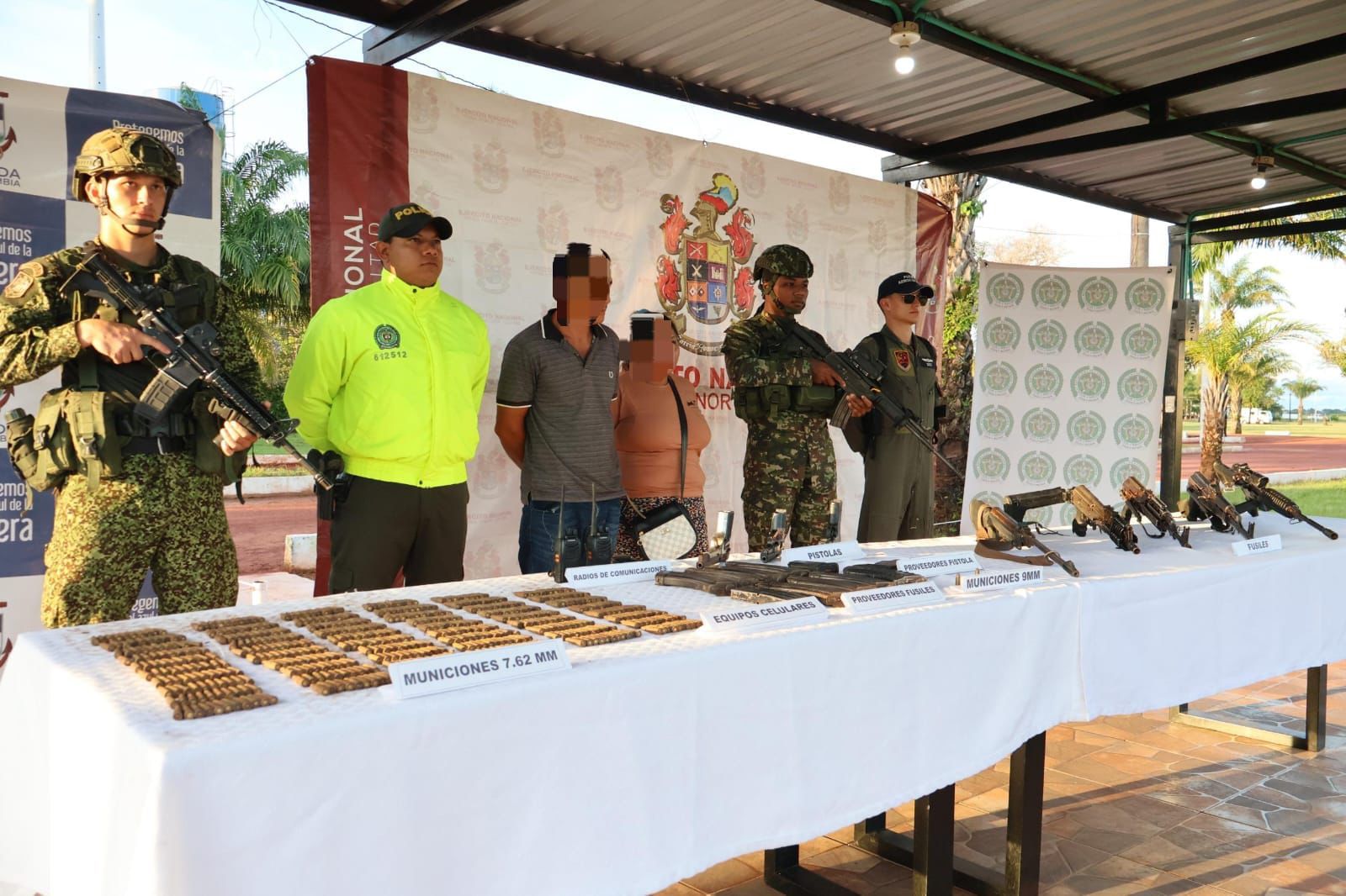 Capturan en Vichada a integrantes del Grupo Armado Organizado residual-Estructura 53, de la Segunda Marquetalia.